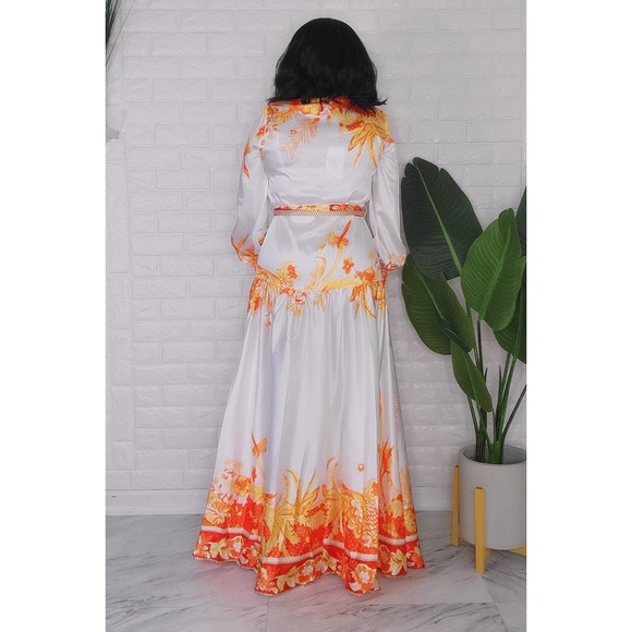 Plus+Curvy Kimora Long Sleeve Maxi Dress - Picture 3 of 5